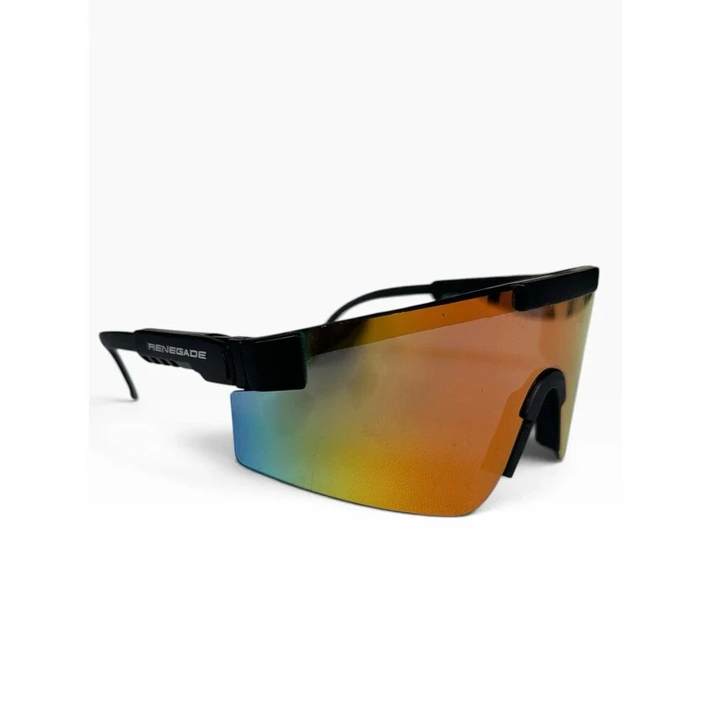 Pit Viper The Renegade Sunglasses Z87+ Polarized Shield Wrap Around Sports